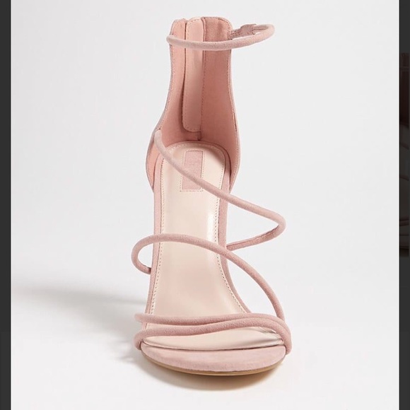 NWT/FOREVER 21 BLUSH STRAPPY HIGH HEEL SANDAL SZ:7 - Picture 6 of 8